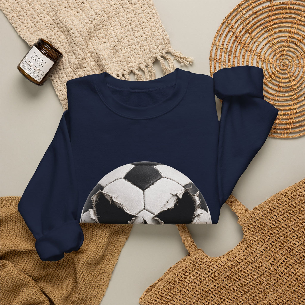 PUMPKIN SOCCER Unisex Heavy Blend™ Crewneck Sweatshirt