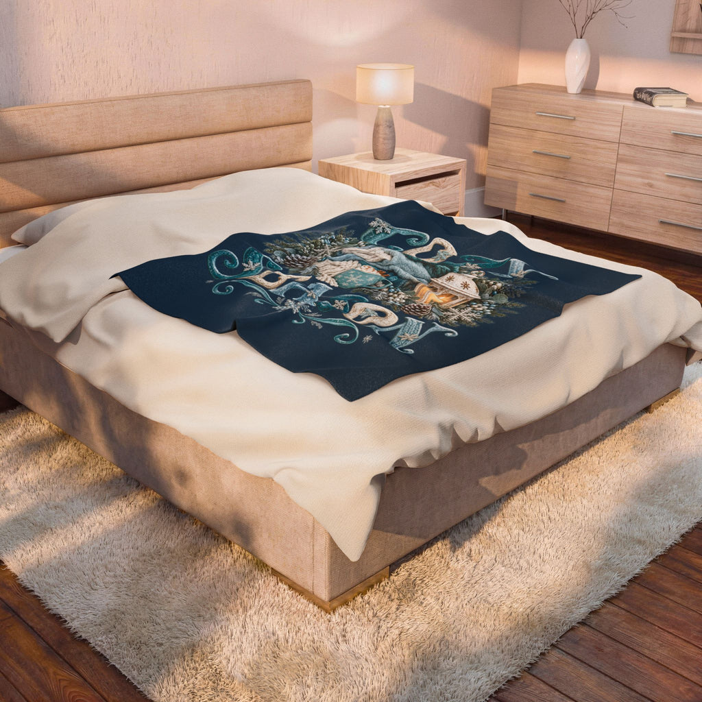 COZY SEASON Velveteen Plush Blanket