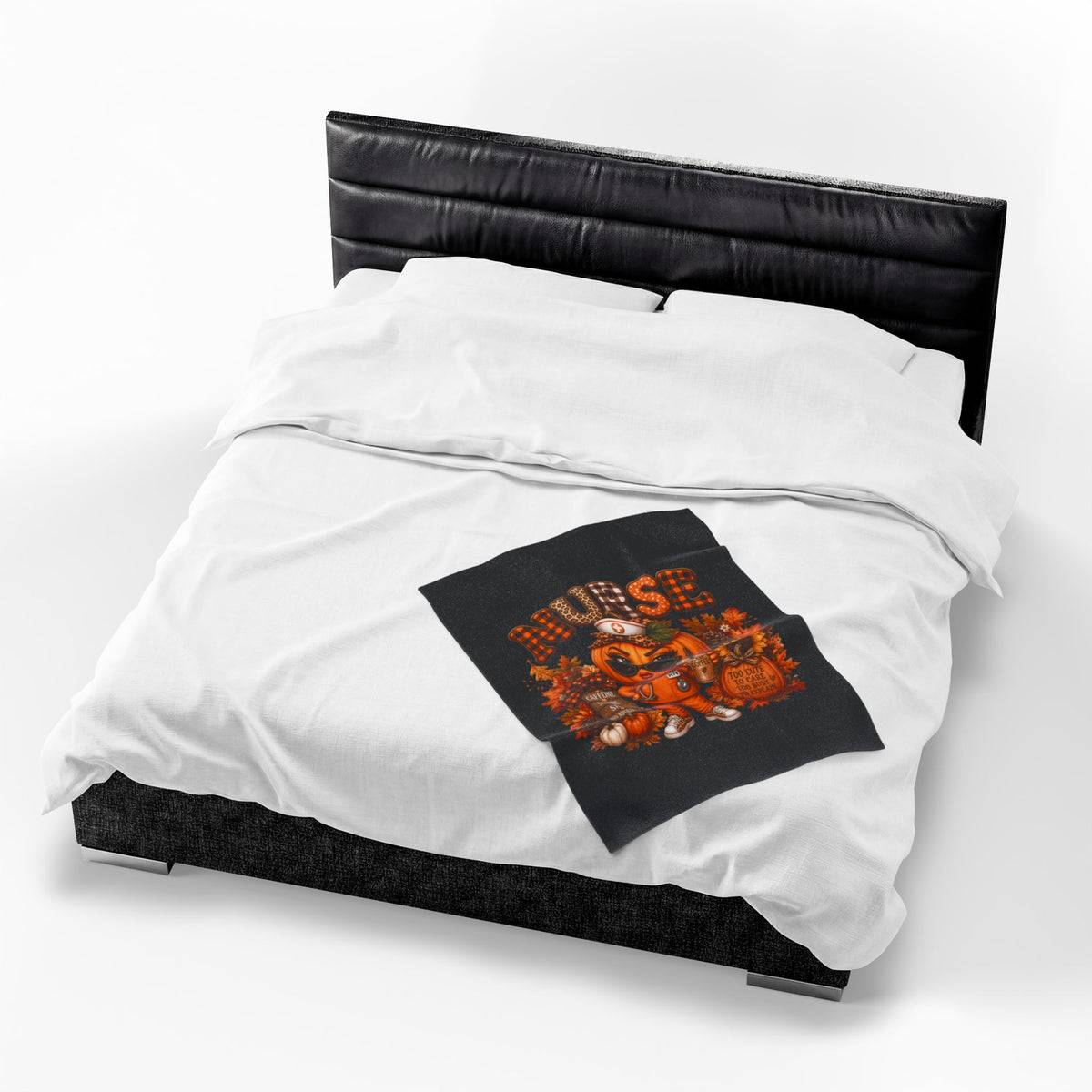 SASSY NURSE FALL Velveteen  Plush Blanket