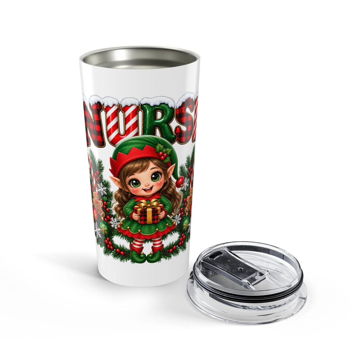CHRISTMAS NURSE Tumbler 20oz