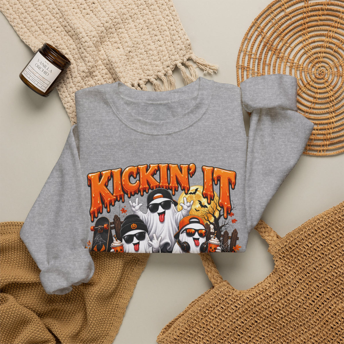 KICKIN IT WITH THE BOYS Heavy Blend Sweatshirt