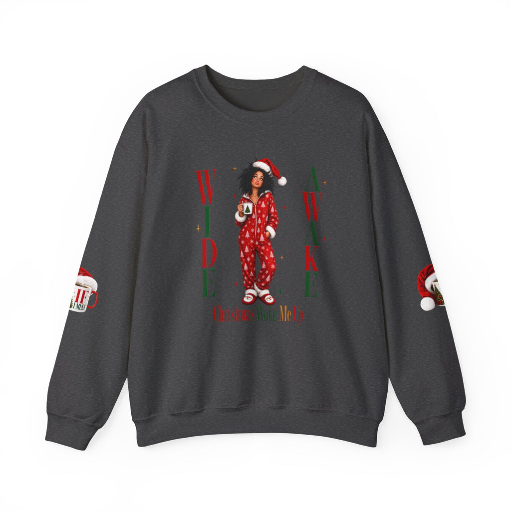 WIDE AWAKE CHRISTMAS Sweatshirt