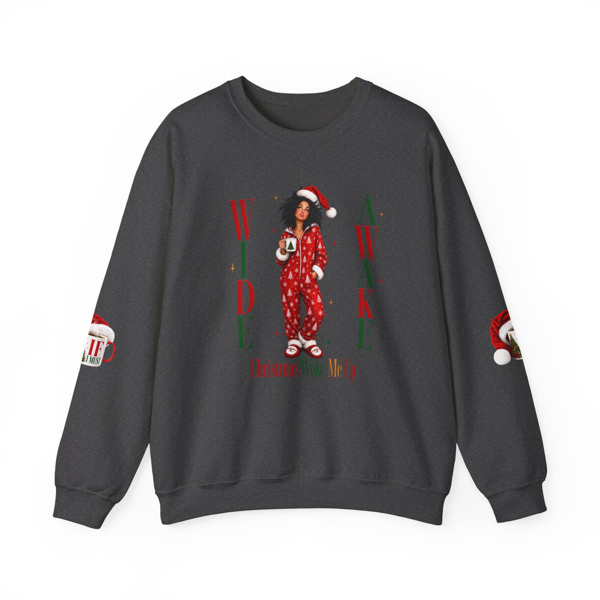 WIDE AWAKE CHRISTMAS Sweatshirt
