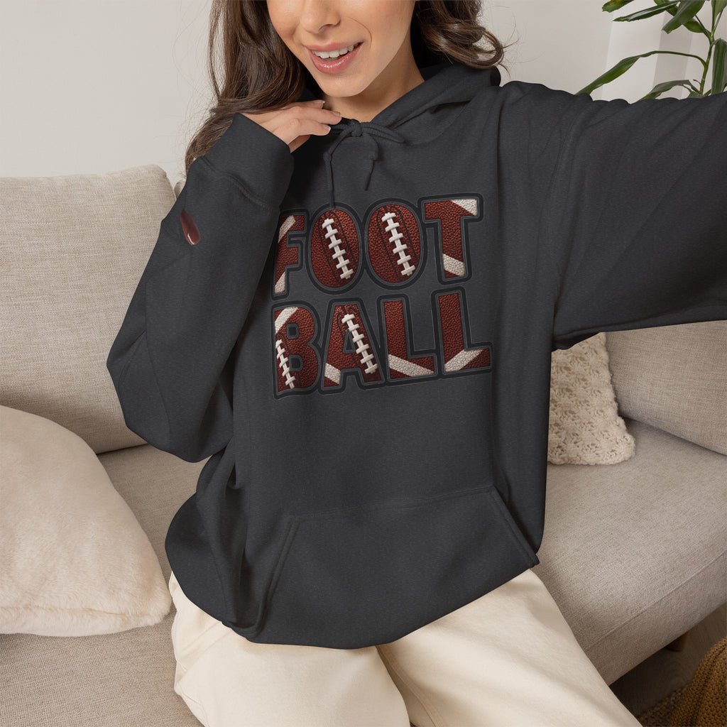 FOOTBALL Hooded Sweatshirt