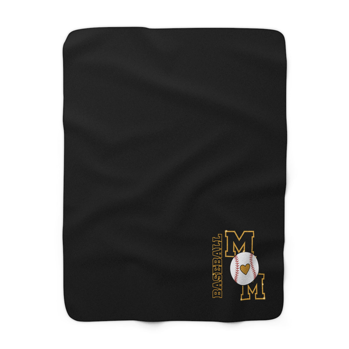BASEBALL MOM Sherpa Fleece Blanket