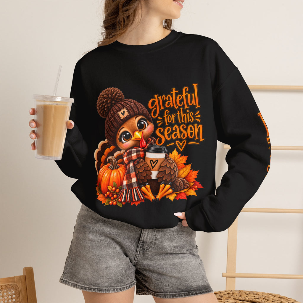 GRATEFUL FOR THIS SEASON Crewneck Sweatshirt