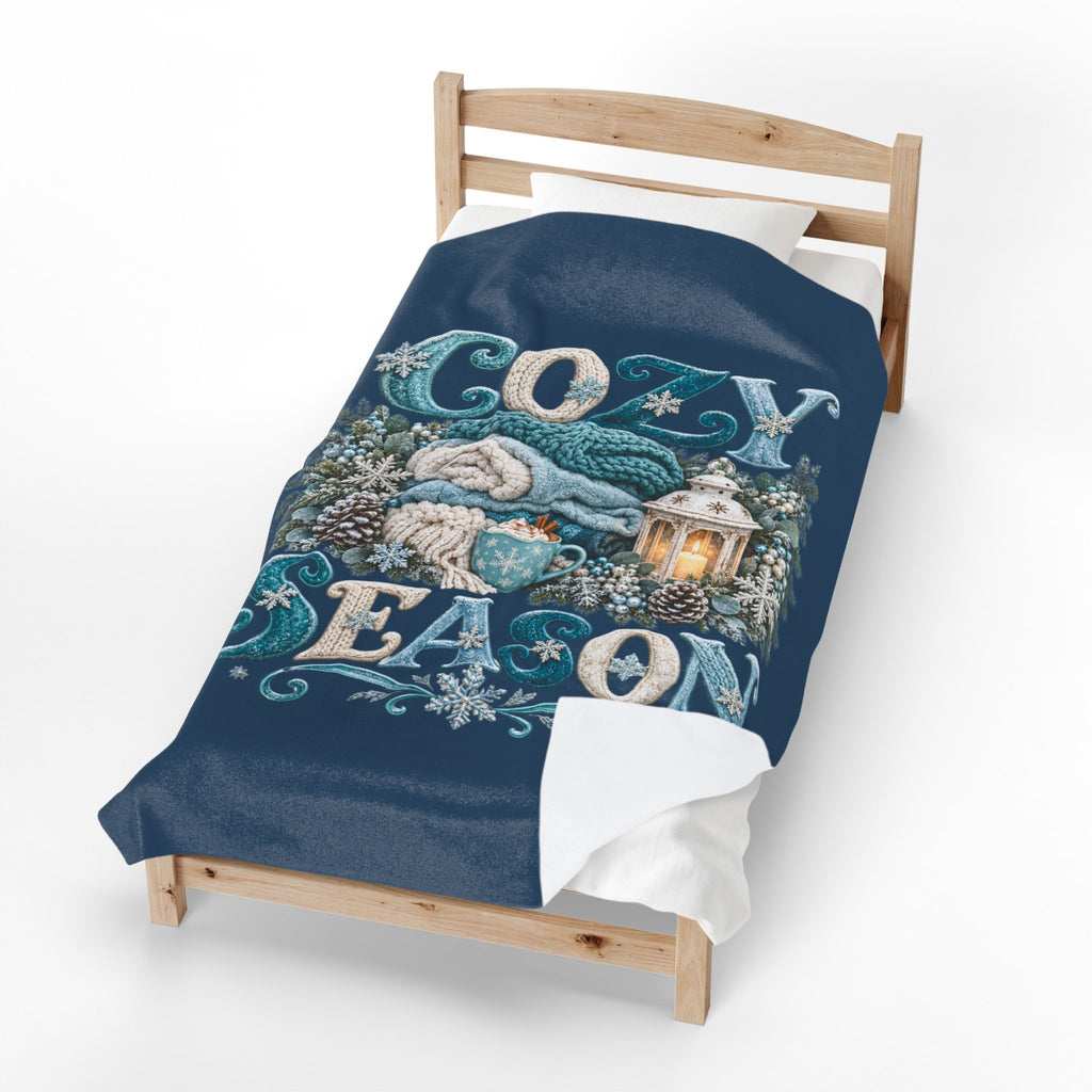 COZY SEASON Velveteen Plush Blanket