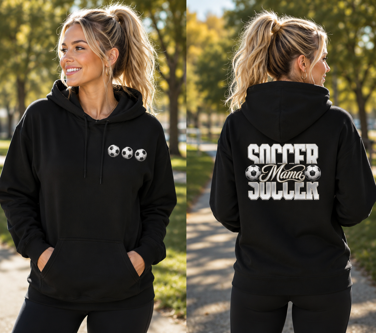 Soccer Mama Hoodie Sweatshirt