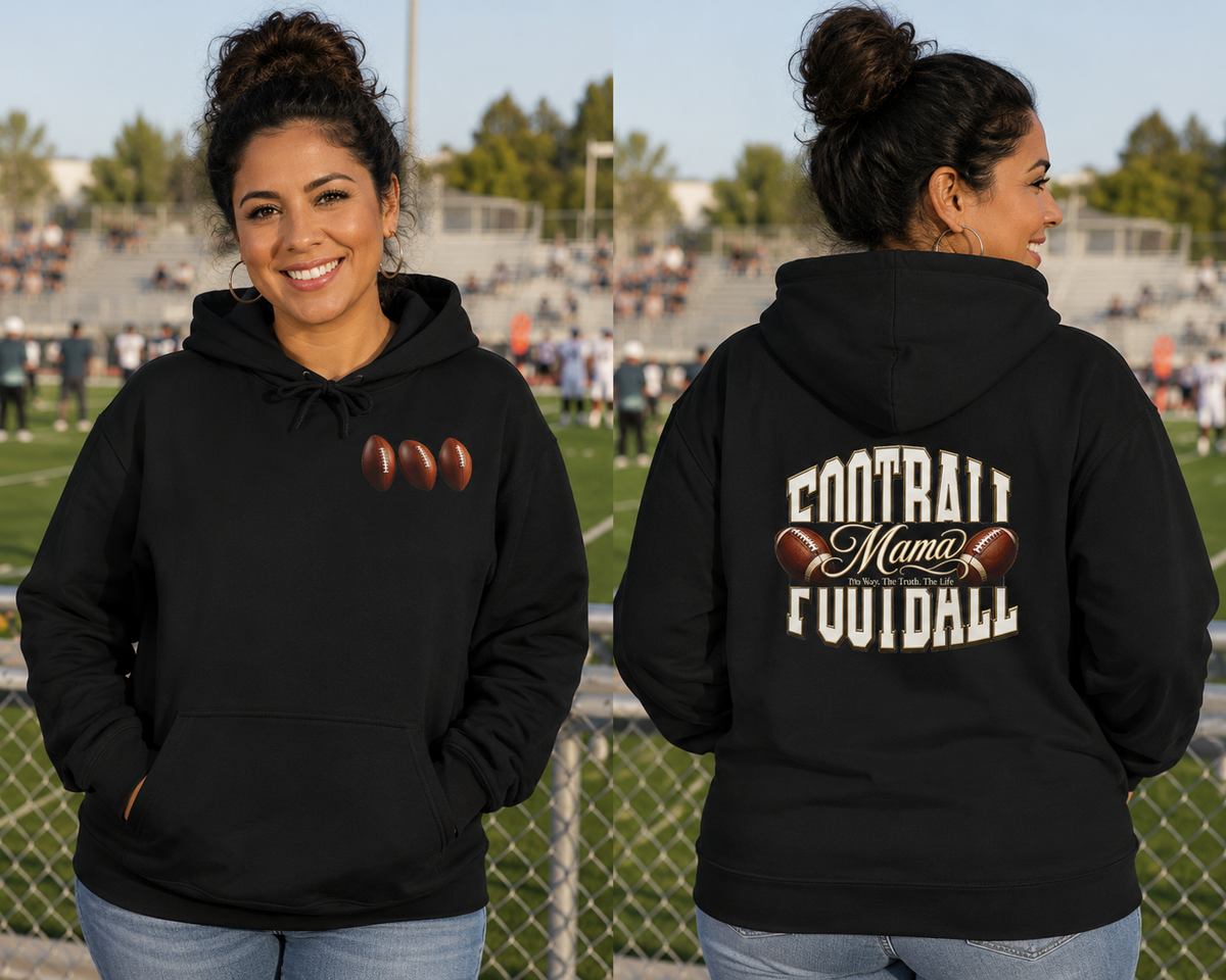 Football Mama Hoodie – Cozy and Stylish Hoodie for Football Moms