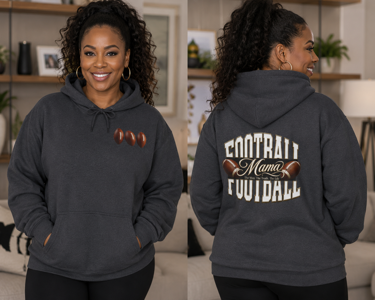 Football Mama Hoodie – Cozy and Stylish Hoodie for Football Moms