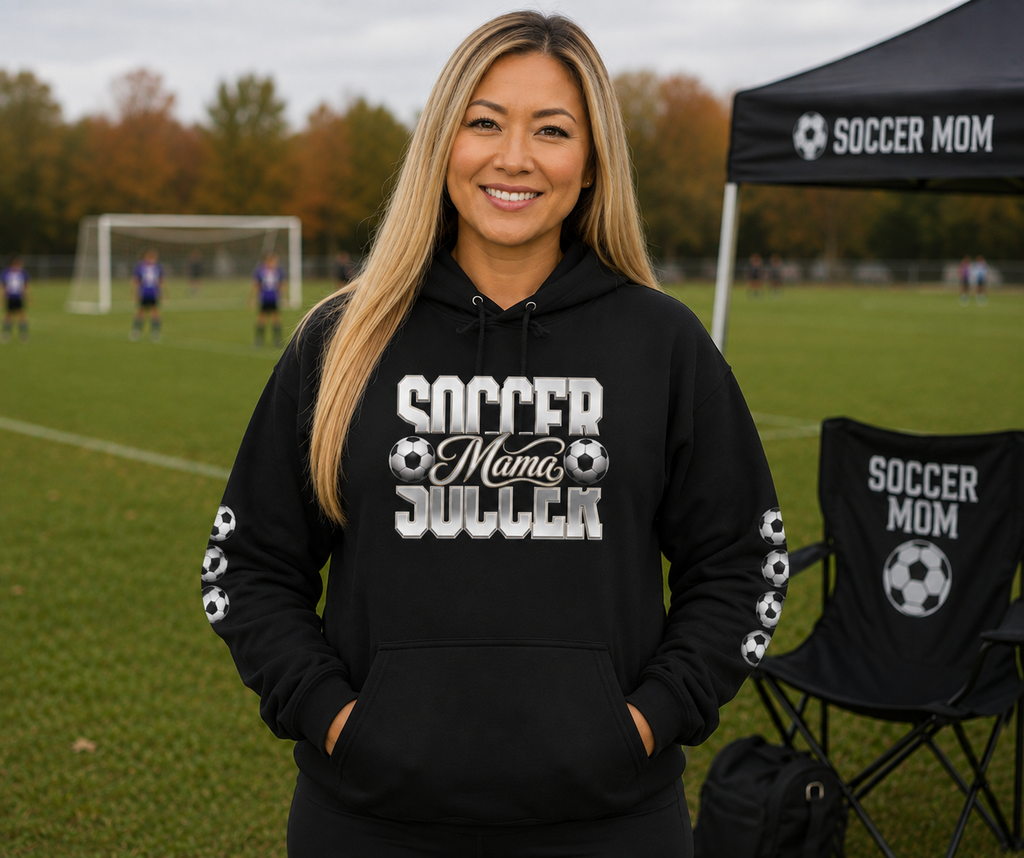 Soccer Mama Hoodie – Cozy Hoodie for Soccer Moms