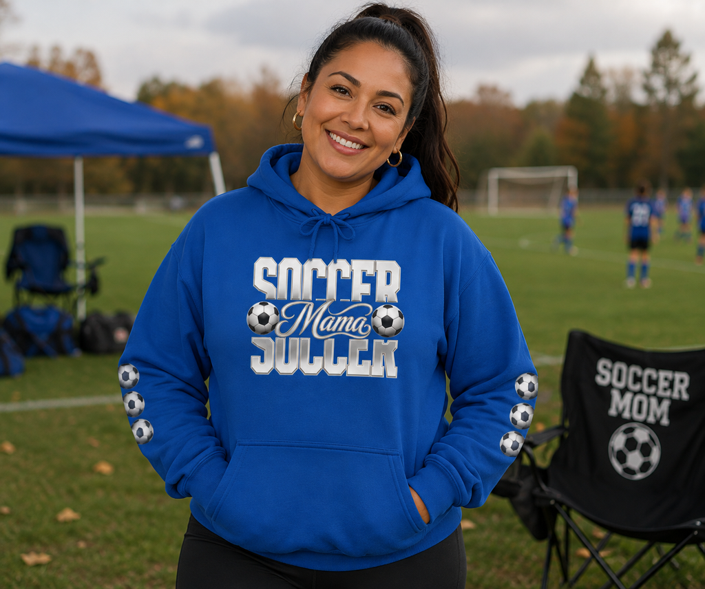 Soccer Mama Hoodie – Cozy Hoodie for Soccer Moms
