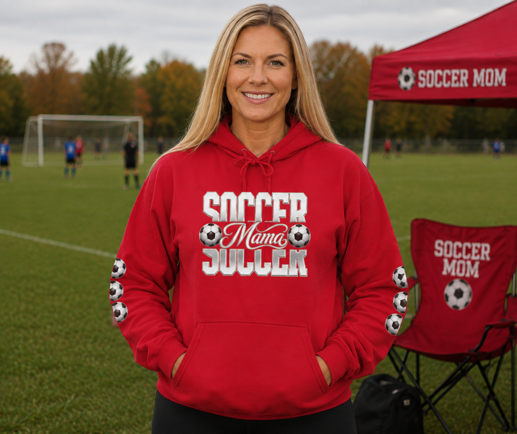 Soccer Mama Hoodie – Cozy Hoodie for Soccer Moms