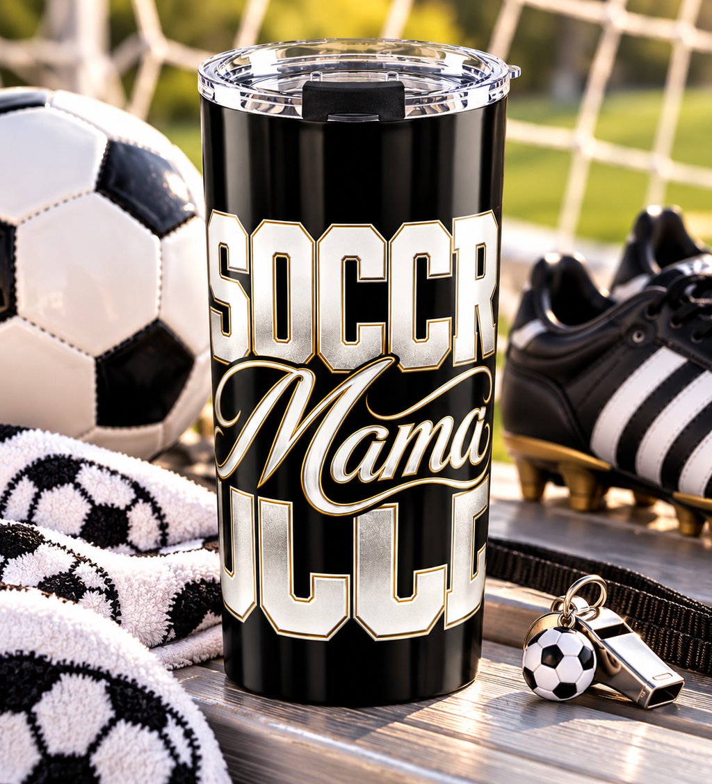 SOCCER MAMA COFFEE Tumbler 20oz