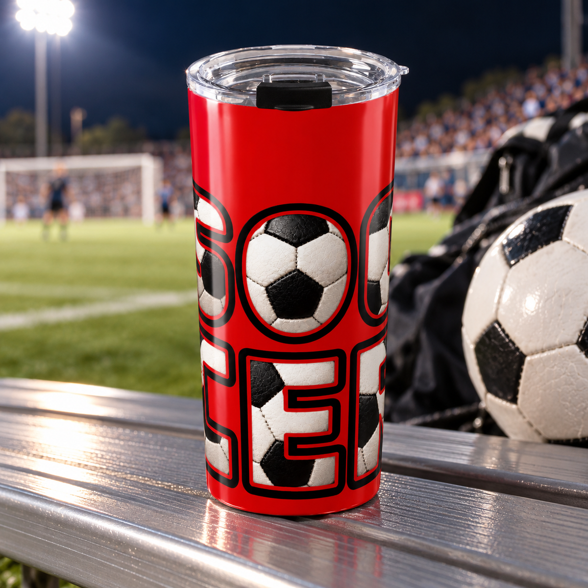 SOCCER COFFEE Tumbler 20oz