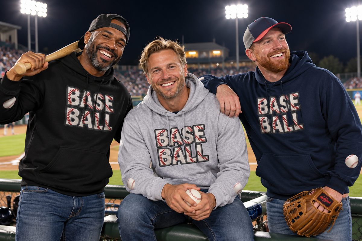 BASEBALL Hooded Sweatshirt