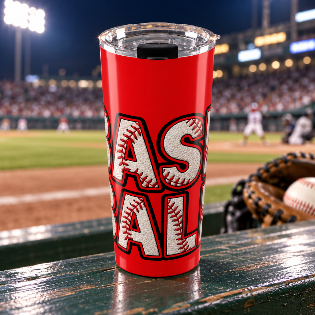 BASEBALL COFFEE Tumbler 20oz