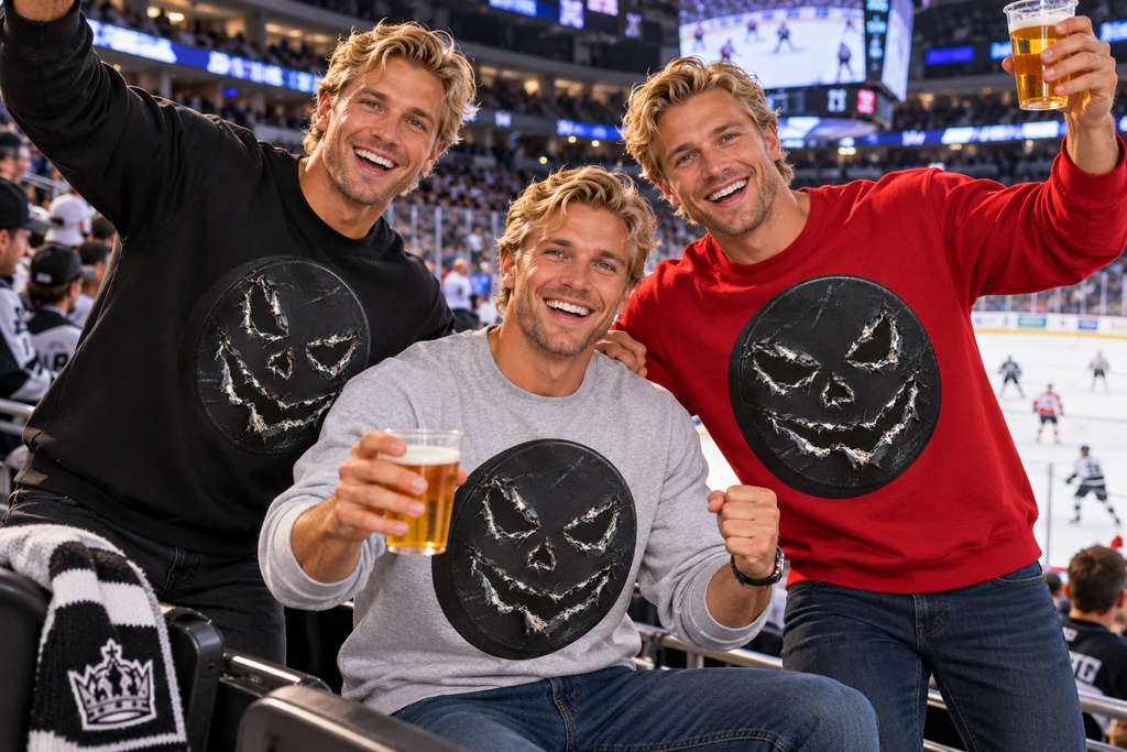 PUMPKIN HOCKEY Unisex Heavy Blend™ Crewneck Sweatshirt