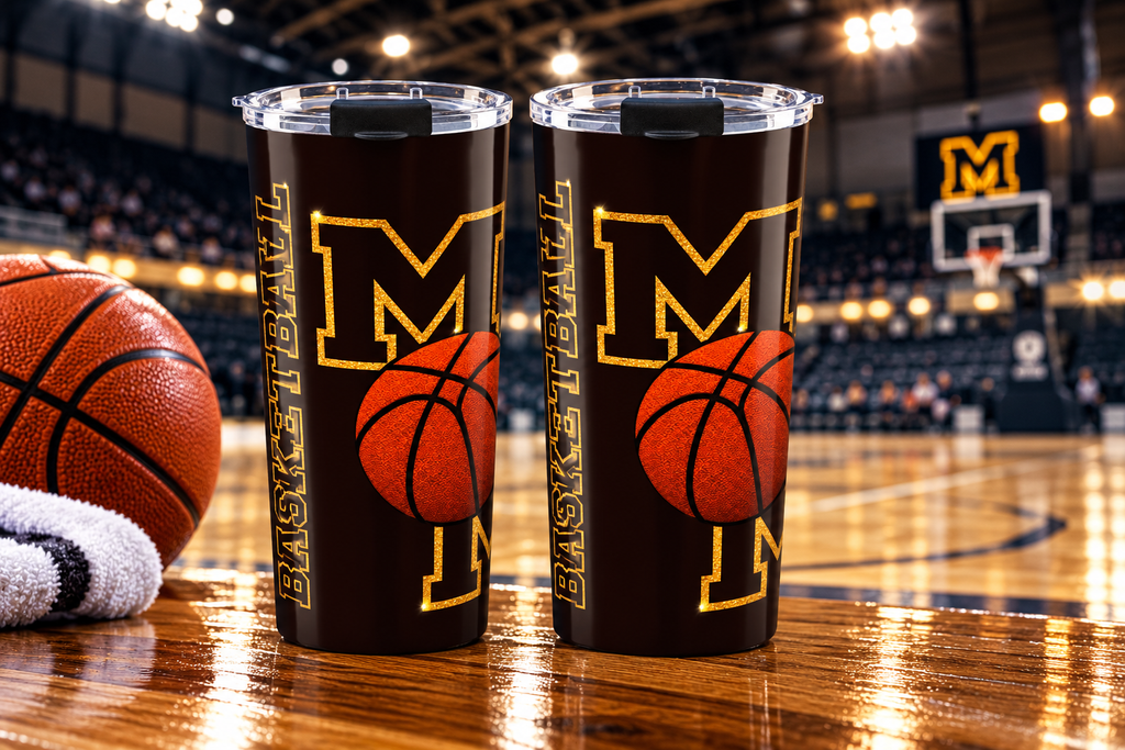 BASKETBALL MOM COFFEE Tumbler 20oz