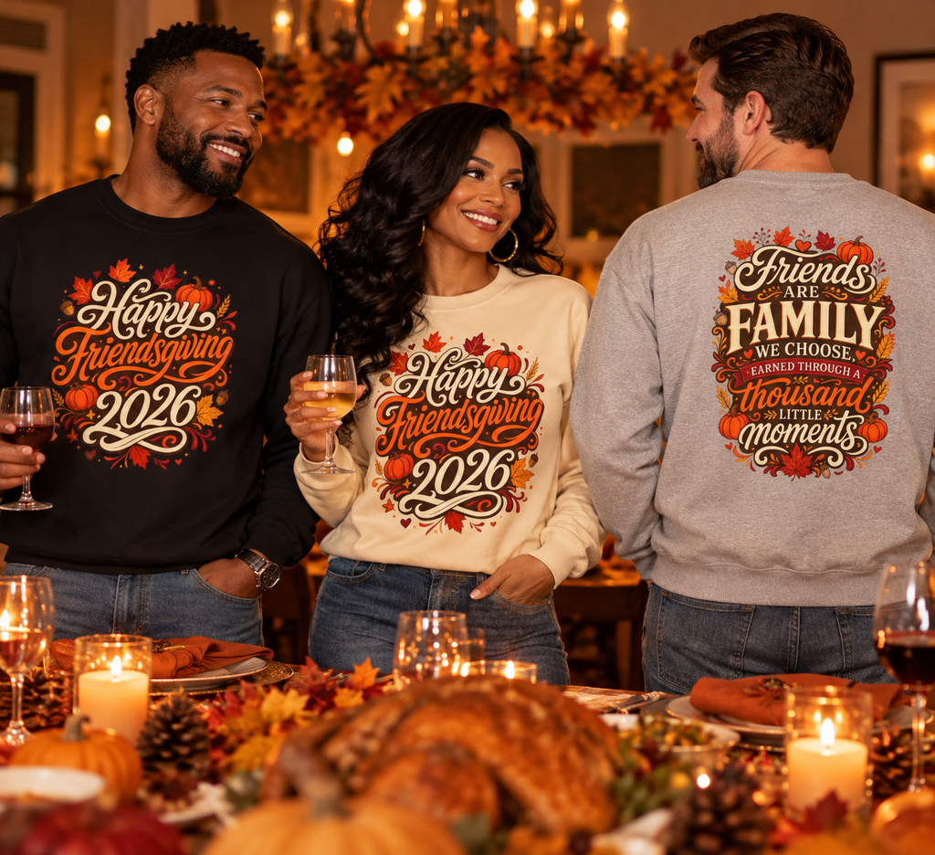 FRIENDSGIVING 2026 Unisex Heavy Blend™ Crewneck Sweatshirt