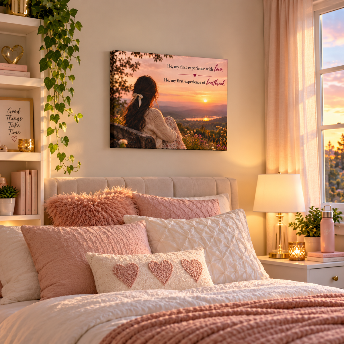 HE Inspirational Canvas Wall Art