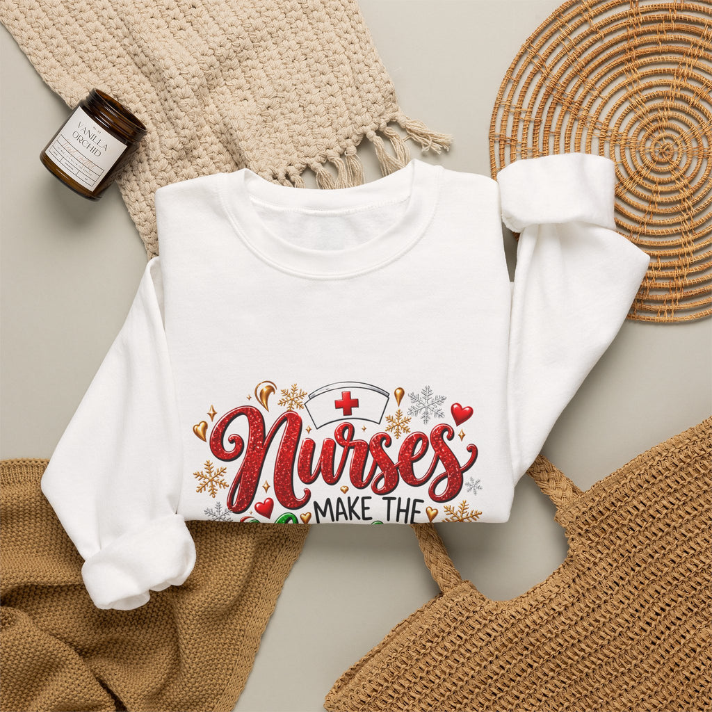 NURSES HOLIDAY Crewneck Sweatshirt