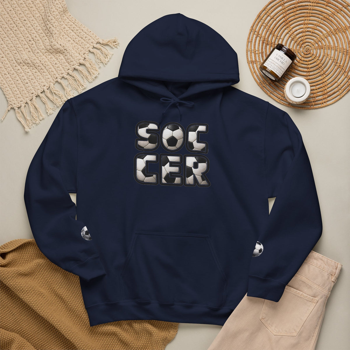 SOCCER Hooded Sweatshirt