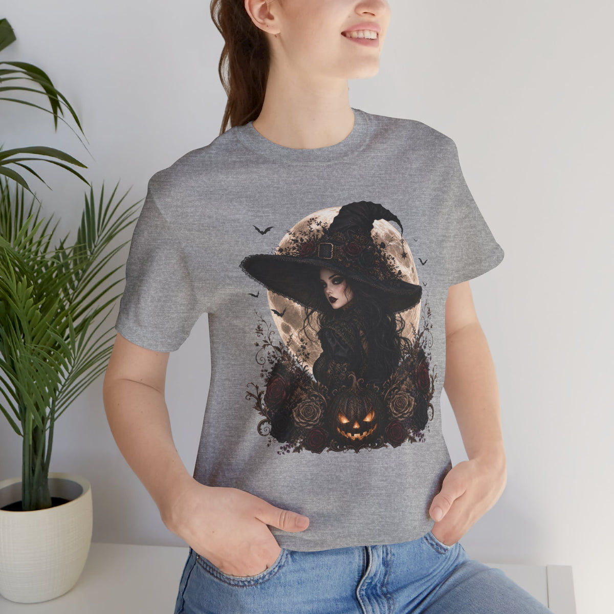 VINTAGE STYLE WITCH Short Sleeve Tee