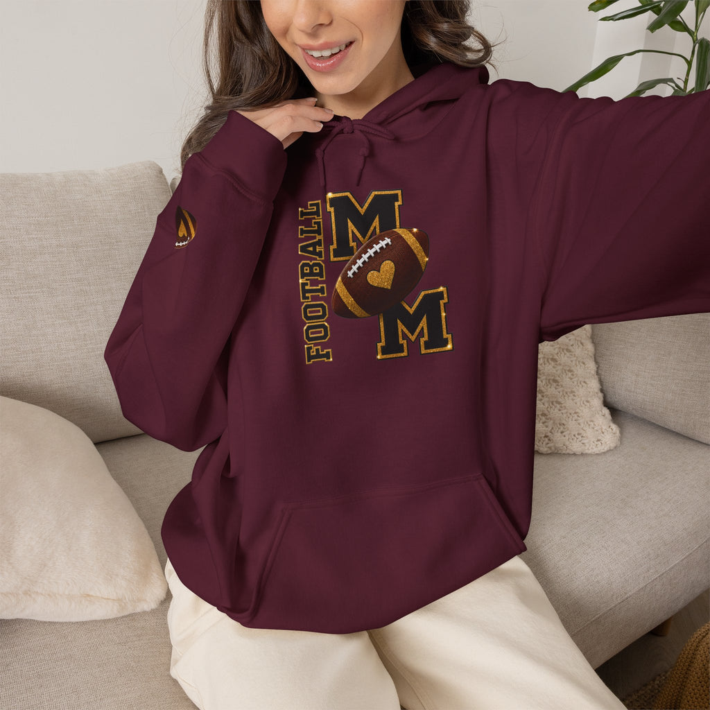 FOOTBALL MOM Hooded Sweatshirt