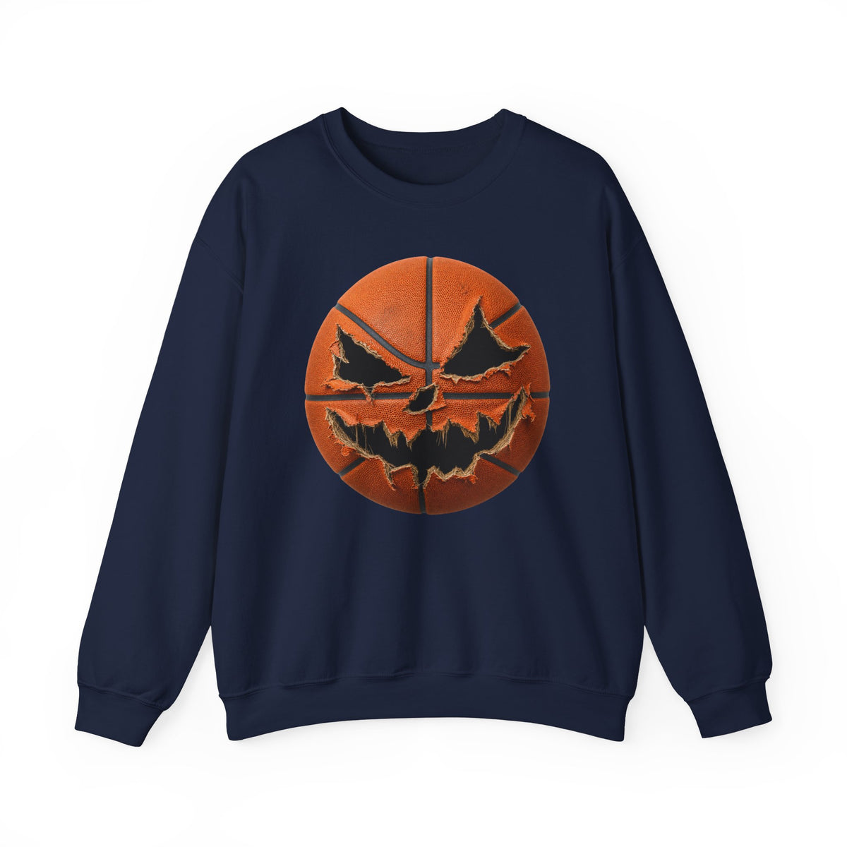 PUMPKIN BASKETBALL Unisex Heavy Blend™ Crewneck Sweatshirt