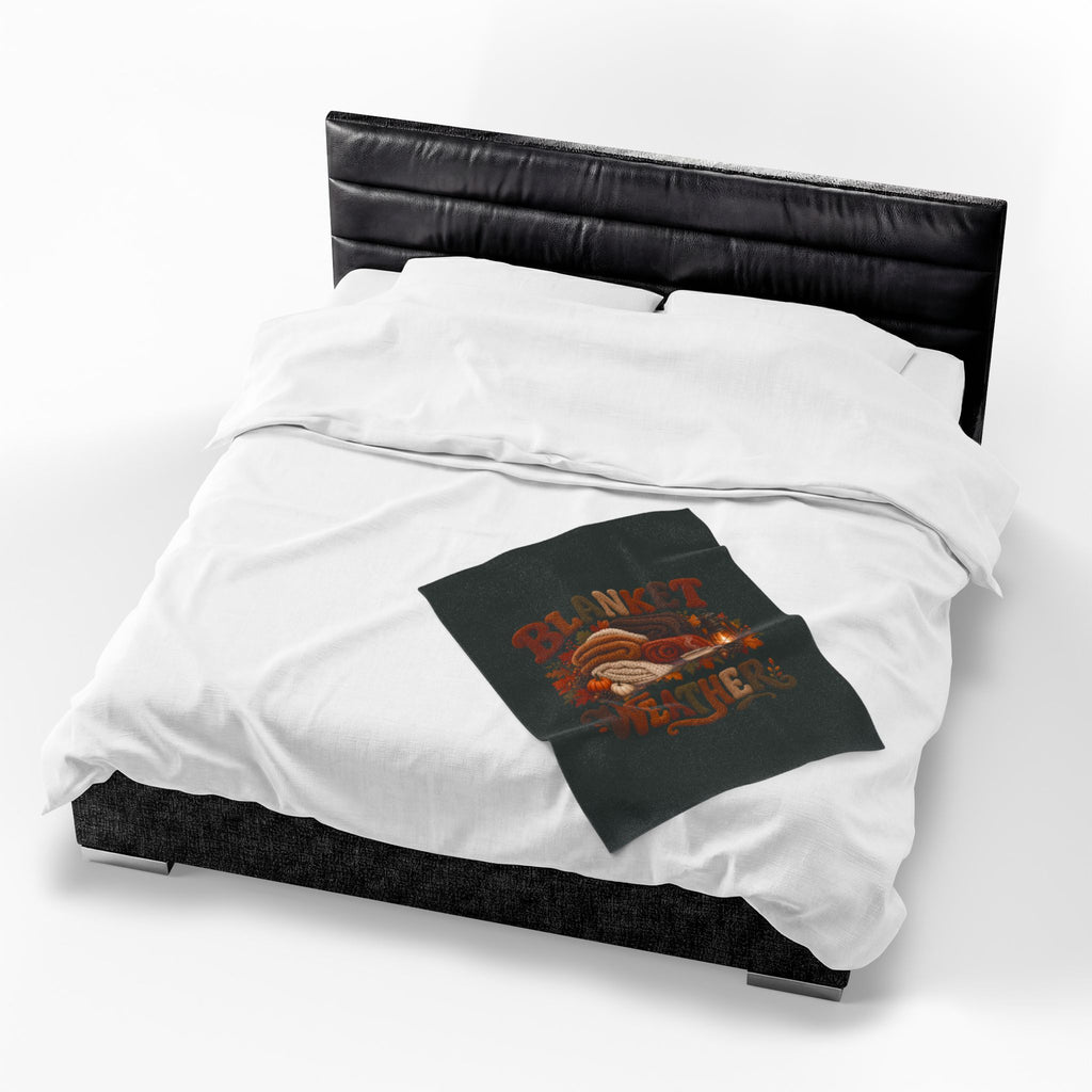 WEATHER FALL Velveteen Plush Blanket