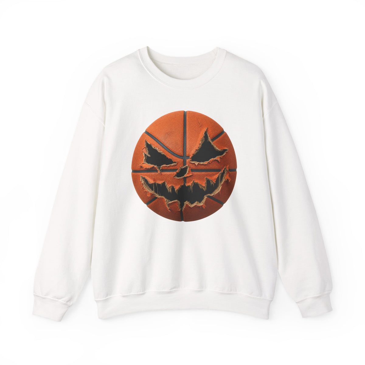 PUMPKIN BASKETBALL Unisex Heavy Blend™ Crewneck Sweatshirt