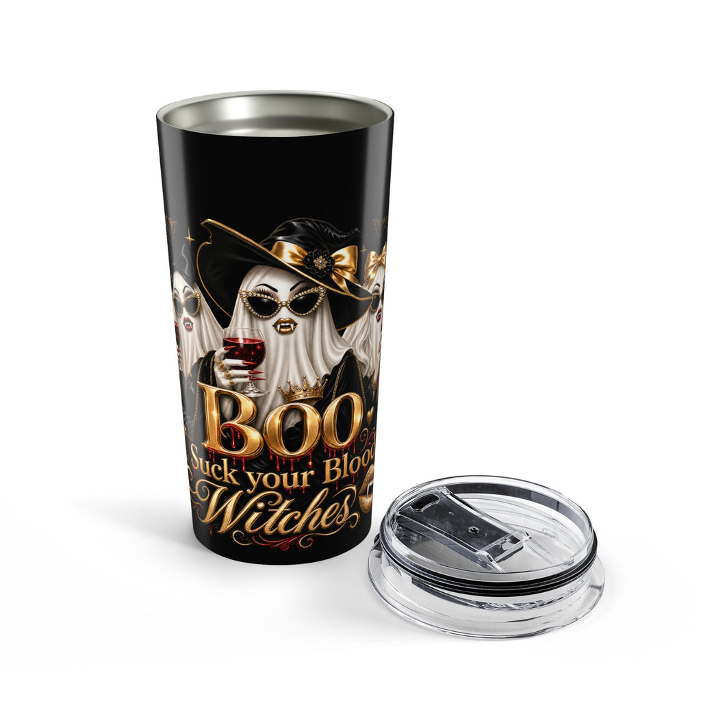 BOO BLOOD WITCHES COFFEE Tumbler 20oz