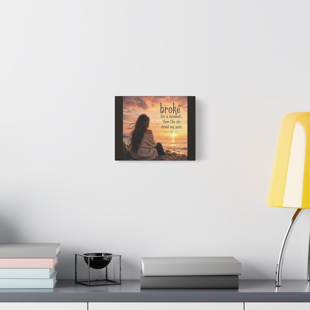 Healing by the Ocean Canvas Wall Art