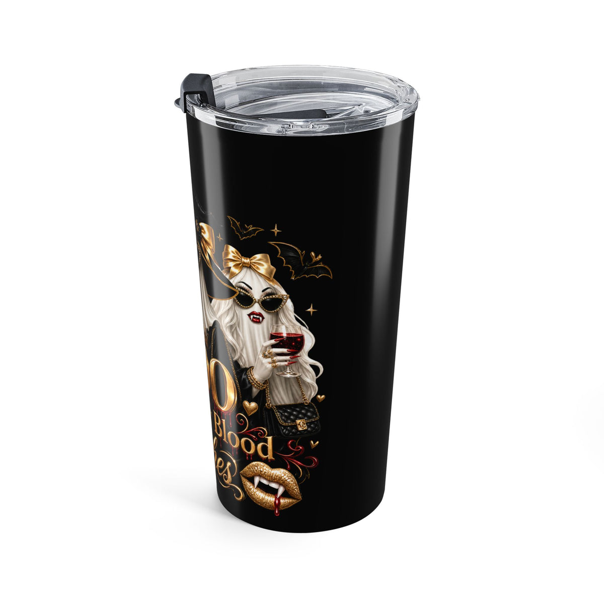 BOO BLOOD WITCHES COFFEE Tumbler 20oz