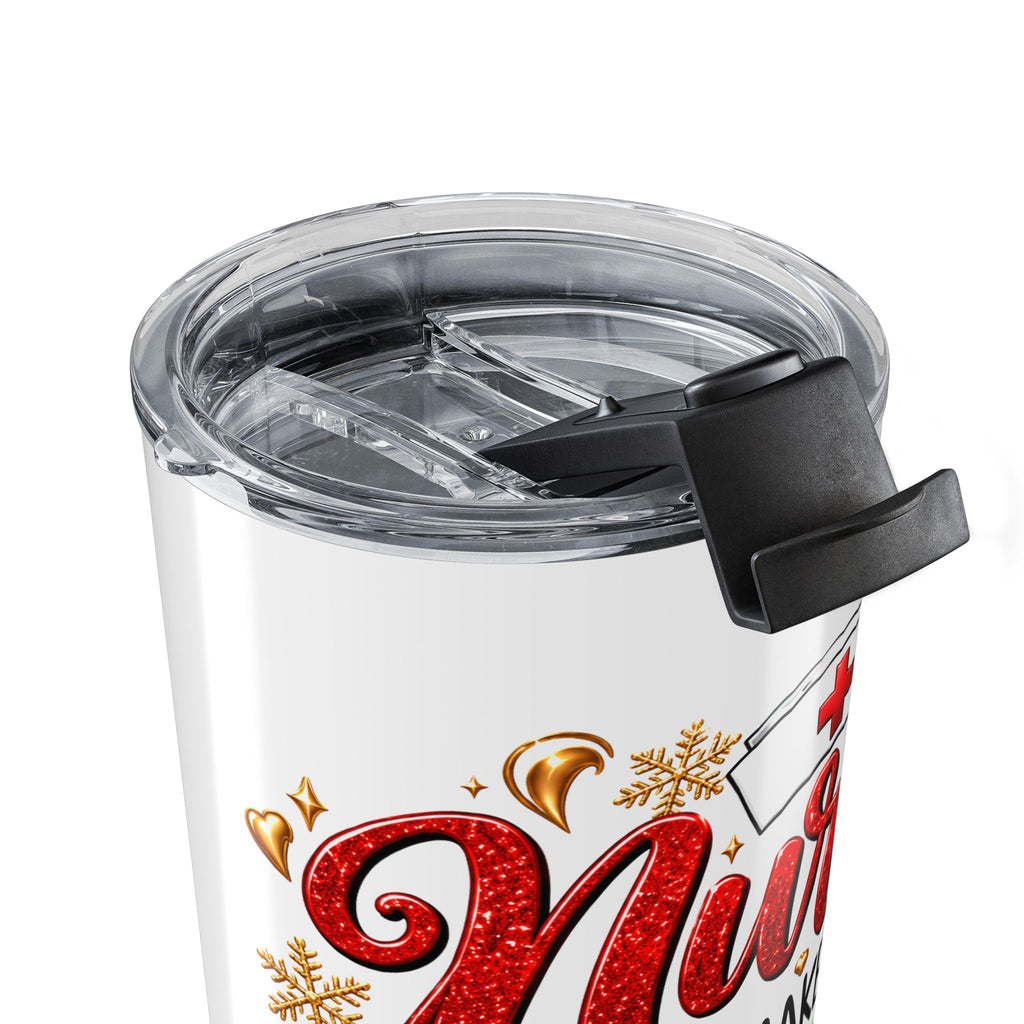 NURSE CHRISTMAS COFFEE Tumbler 20oz
