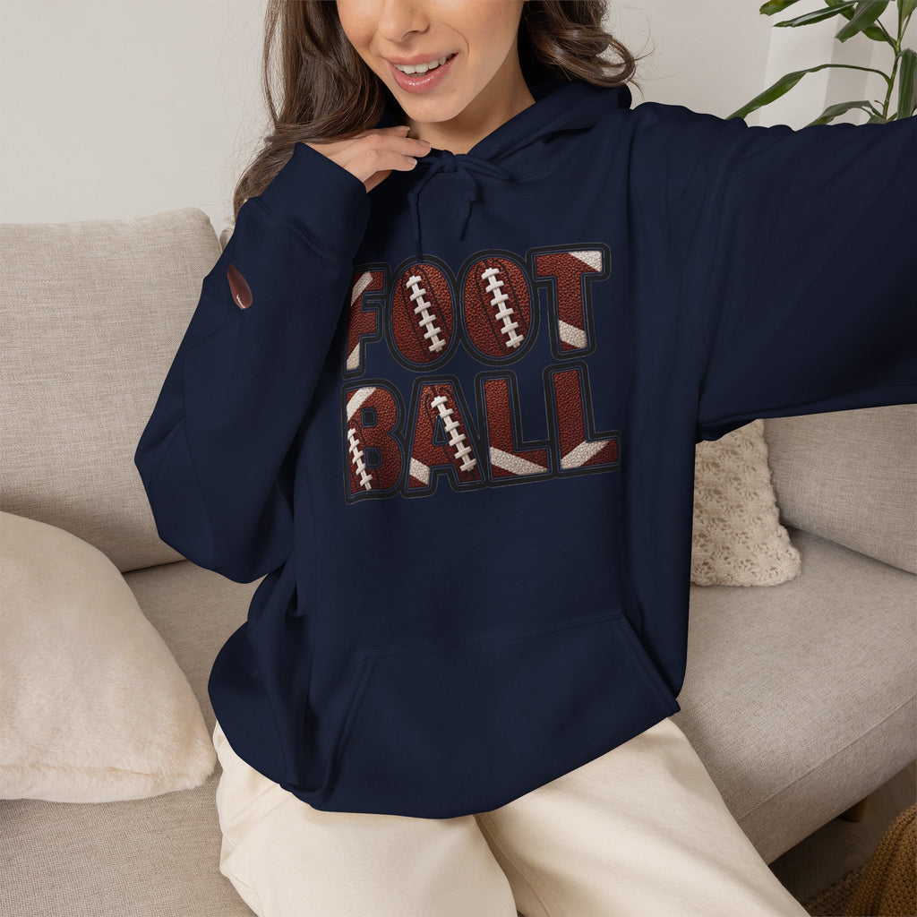FOOTBALL Hooded Sweatshirt