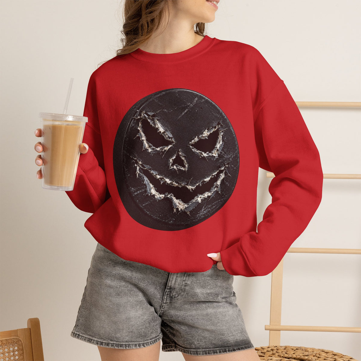PUMPKIN HOCKEY Unisex Heavy Blend™ Crewneck Sweatshirt
