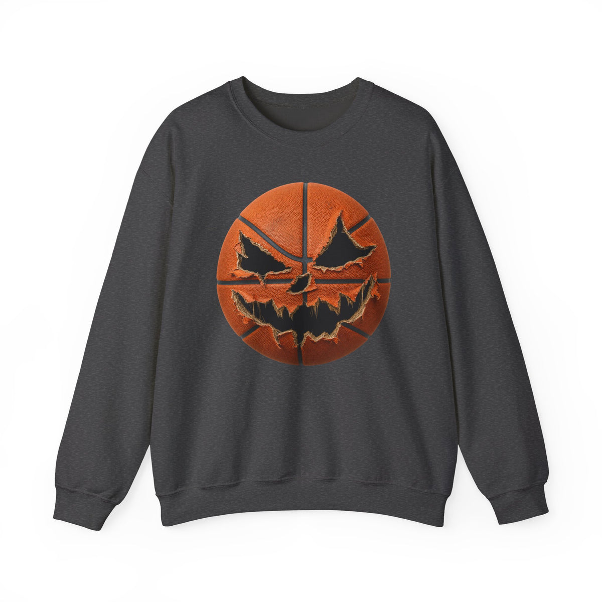 PUMPKIN BASKETBALL Unisex Heavy Blend™ Crewneck Sweatshirt