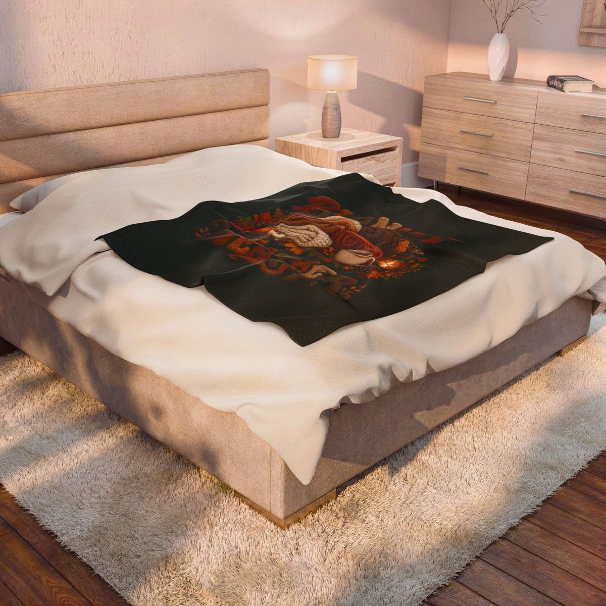 WEATHER FALL Velveteen Plush Blanket