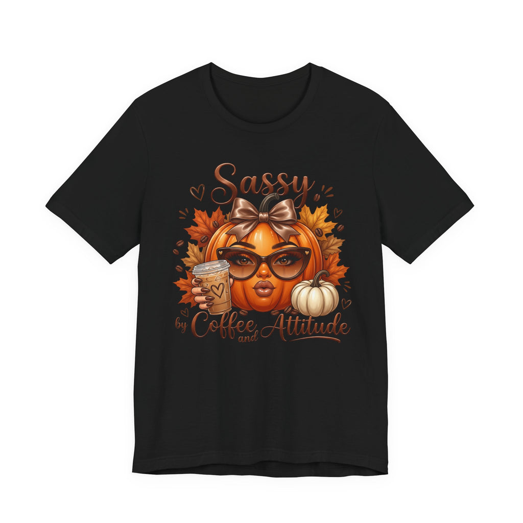 Sassy Coffee & Attitude Fall Shirt