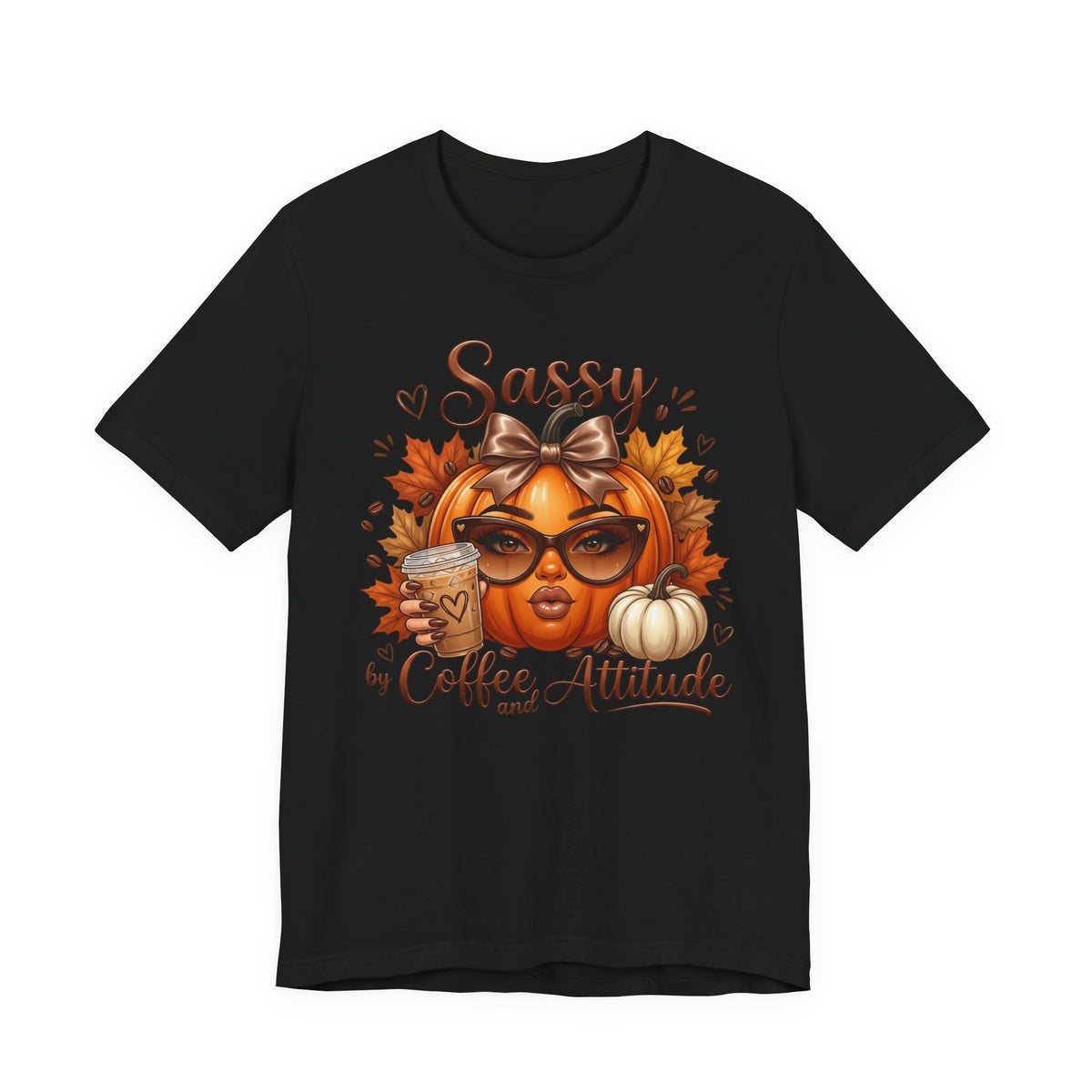 Sassy Coffee & Attitude Fall Shirt
