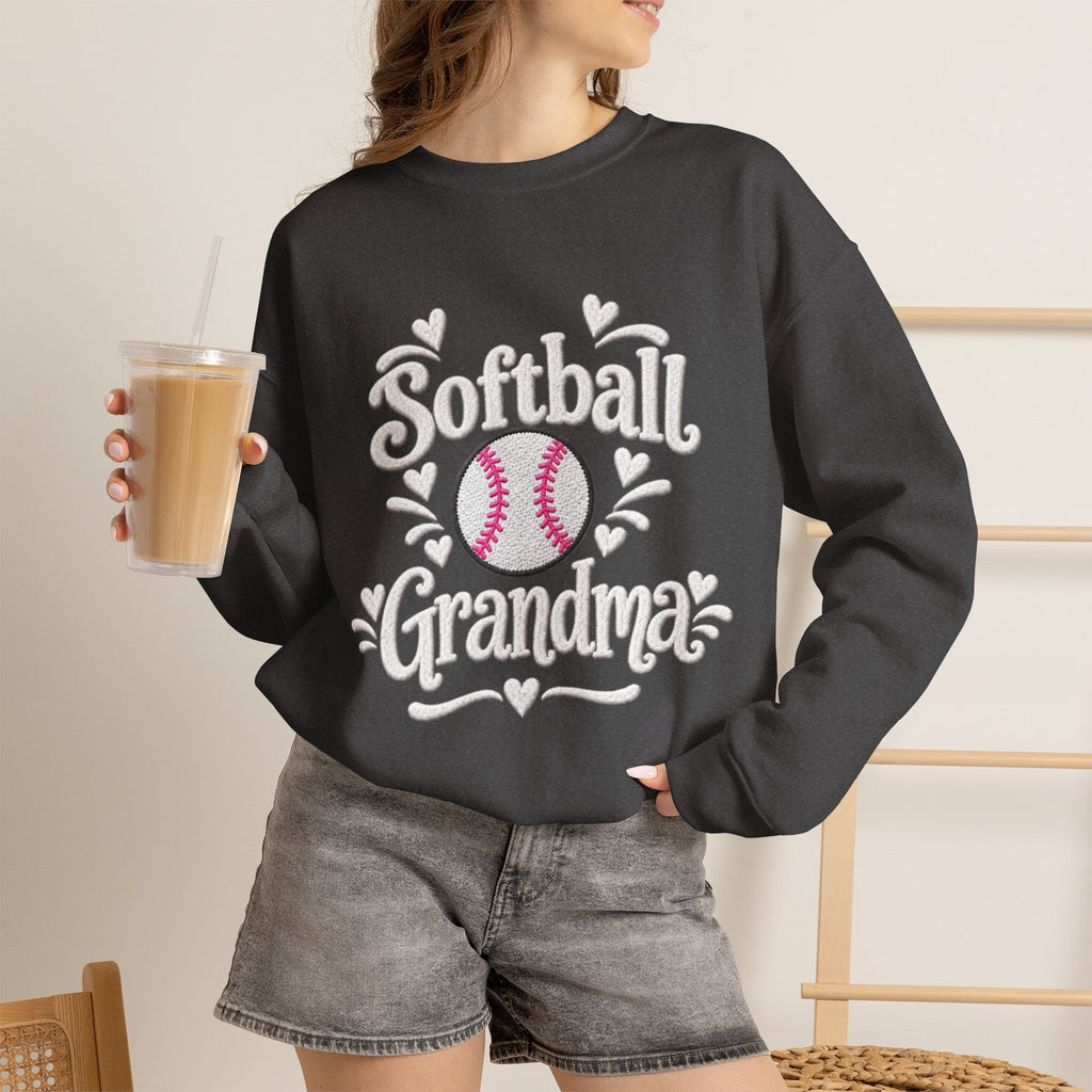 SOFTBALL GRANDMA Crewneck Sweatshirt