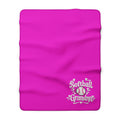 SOFTBALL GRANDMA Sherpa Fleece Blanket