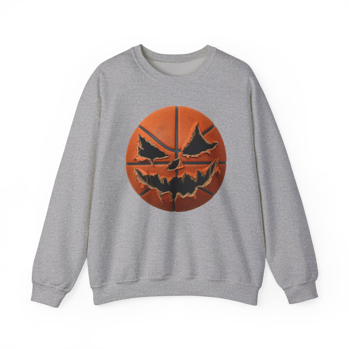 PUMPKIN BASKETBALL Unisex Heavy Blend™ Crewneck Sweatshirt