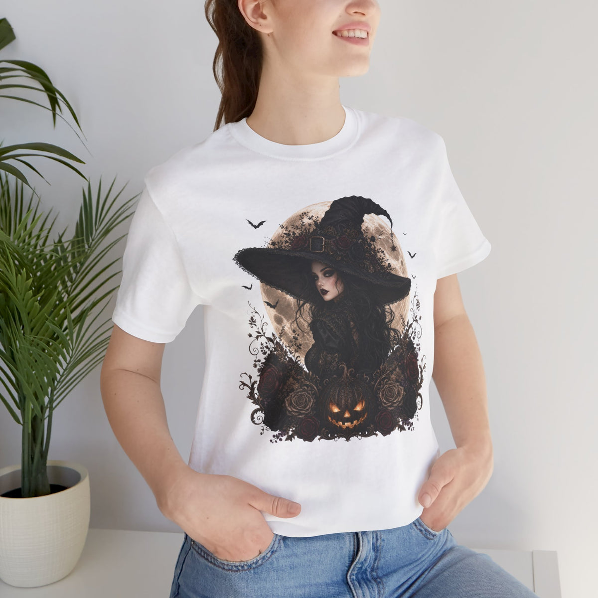 VINTAGE STYLE WITCH Short Sleeve Tee