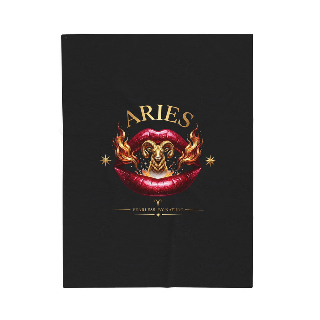 ARIES Velveteen Plush Blanket