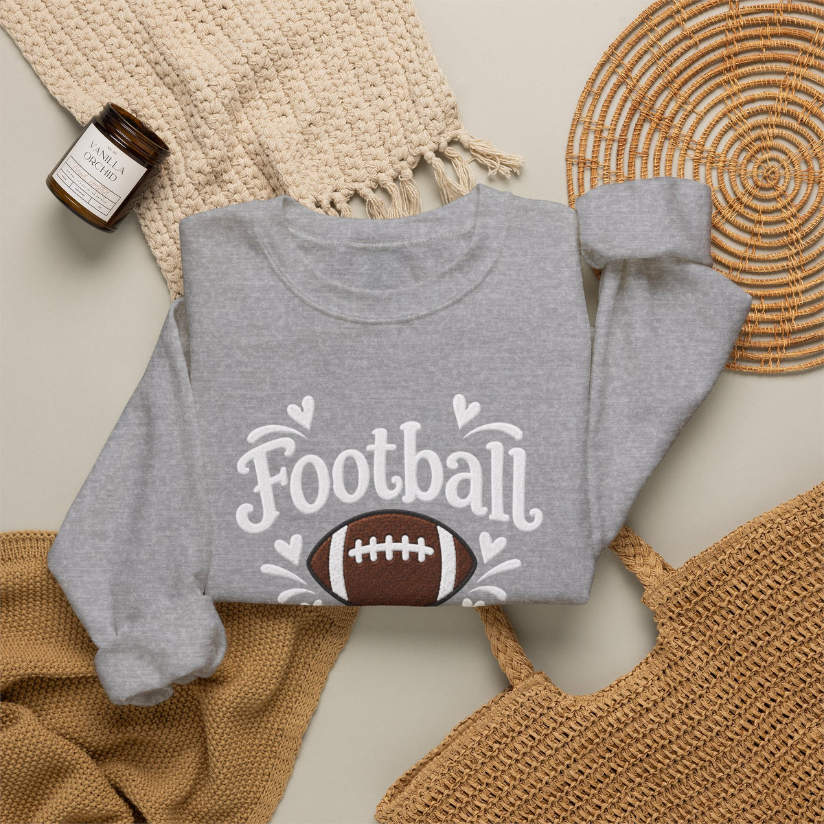 FOOTBALL GRANDMA Crewneck Sweatshirt