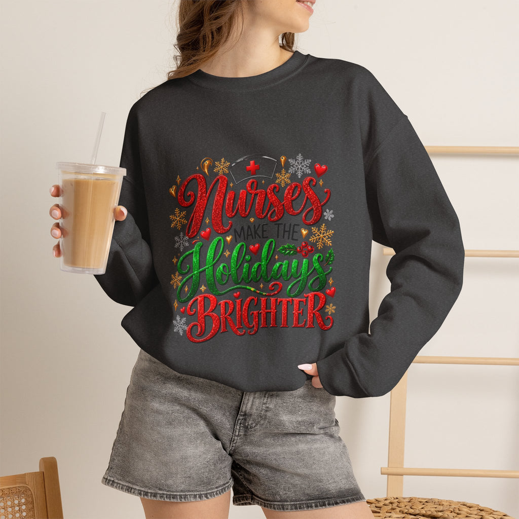NURSES HOLIDAY Crewneck Sweatshirt