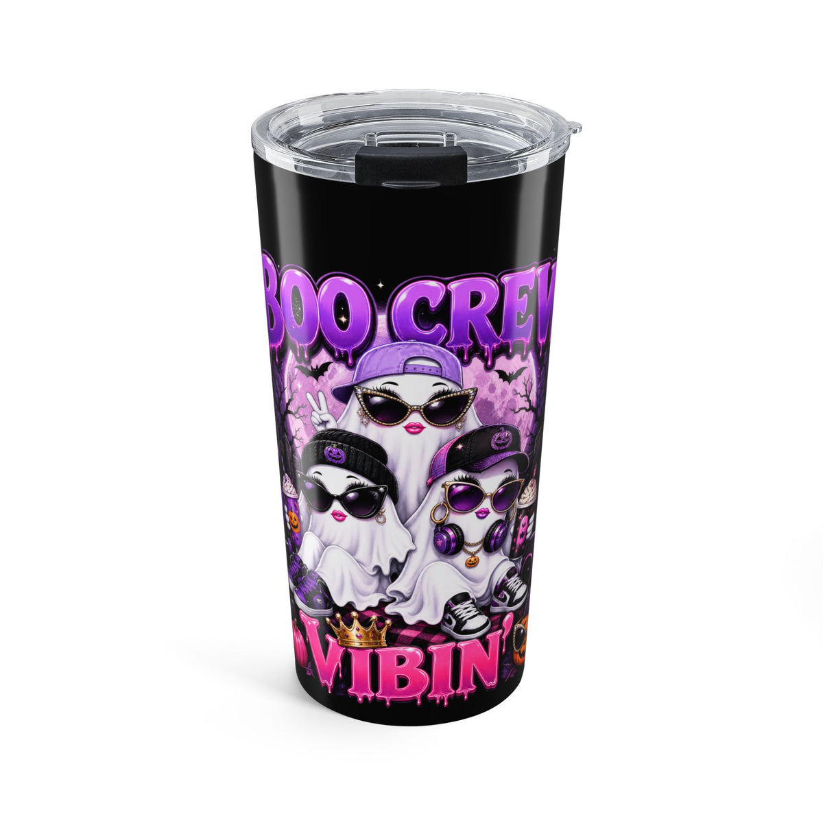 BOO CREW VIBIN COFFEE Tumbler 20oz